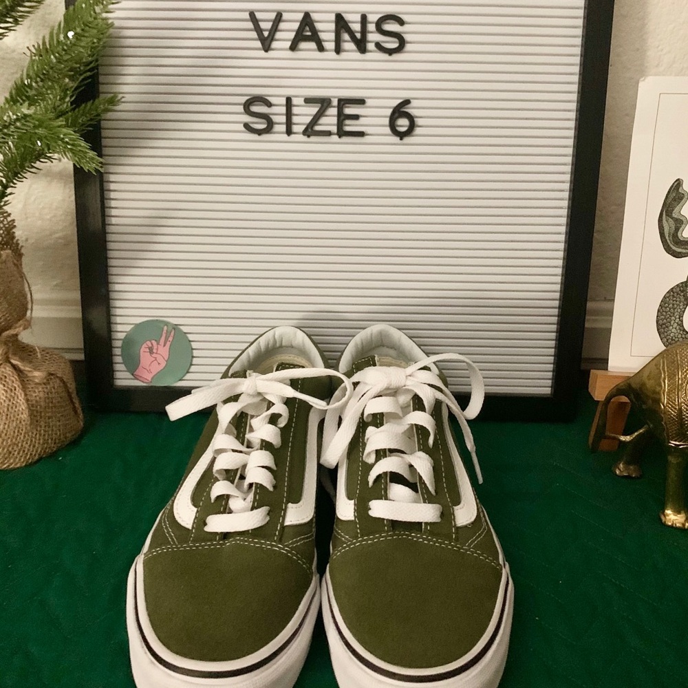 VANS Old Skool Winter Moss & True White Shoes